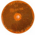 Cla A 2 Round Reflector With Center Mounting Hole Red Amber White For Trailers Trucks Automobiles Mail Boxes Boats Suv S Rv S