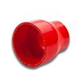 2 Inches To 3 Straight Turbo Intercooler Intake Piping Coupler Reducer Silicone Hose Red 