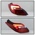 Acanii For 2014 2015 2016 2017 Buick Regal Led Tail Light Brake Lamp Outer Assembly Replacement Left Driver Side