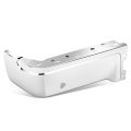 Rear Bumper End Cap Cover For 2009 2014 Ford F 150 Fleetside Model Driver Left Side Polished Chrome With Parking Sensor Cutouts 