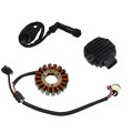 Stator Regulator Rectifier And Ignition Coil Replacement For 660 Yfm660 2001-2005 