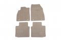 Gm Accessories 22936908 Front And Rear Carpeted Floor Mats In Dune With Xts Logo 
