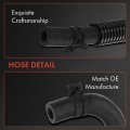 A-premium Power Steering Return Line Hose Assembly Compatible With Chevrolet Corvette 2001-2004 V8 5 7l Finned Cooler To