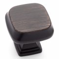 Cosmas 5 Pack 1487orb Oil Rubbed Bronze Contemporary Square Cabinet Hardware Knob 1-3 16 