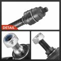 A-premium 8pcs Front Suspension Kit Lower Ball Joint Inner Outer Tie Rod End Sway Bar Link Compatible With Honda Civic