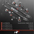 A-premium 8pcs Front Suspension Kit Lower Ball Joint Inner Outer Tie Rod End Sway Bar Link Compatible With Honda Civic
