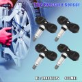 X Autohaux 4pcs 3aa907275 Tire Pressure Monitoring System Sensor Tpms 433mhz For Volkswagen Cc 2012-2017 Tiguan 2012-2018