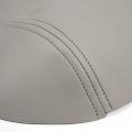 G-plus Gray Leather Center Console Lid Armrest Cover Fit 2009-2015 Replacement For Honda Pilot Leather Skin Only