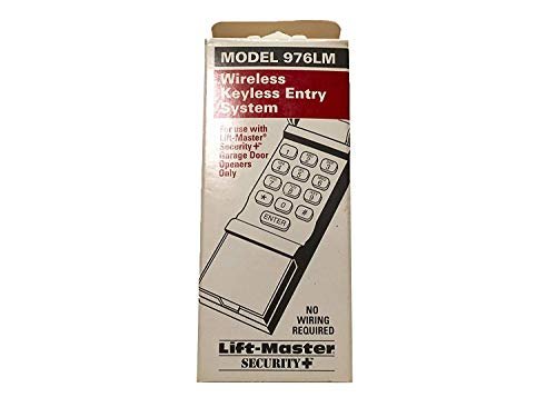 Liftmaster 976lm Garage Door Opener Keypad Remote Keyless Entry
