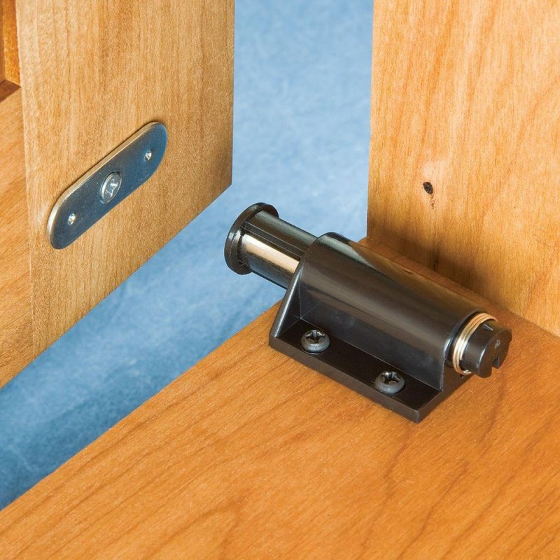 Magnetic Touch Latch Black