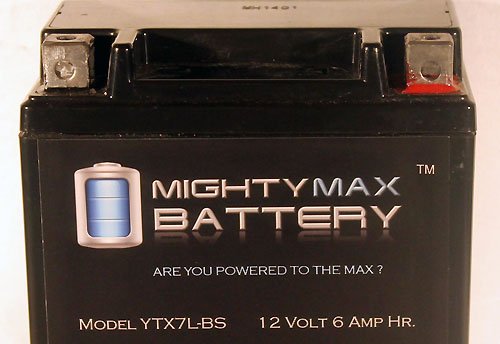 Mighty Max Battery Ytx7l-bs Replaces Adventure Power Maintenence Free Brand Product