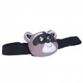 Kids Headlamp Led Raccoon Appearance Lamp Flashlight With Adjustbale Light Mode For Camping Hiking Reading And Parties