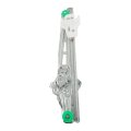 Rear Driver Side Window Motor And Regulator For Ford Police Interceptor Utility 2013 To 2019 2 Pin Power Replaces Fo1550141 741 