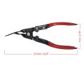 1pcs Universal Car Trim Clip Plier Tool Door Panel Removal Red
