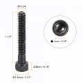 Uxcell 10-24x1-1 4 Hex Socket Head Cap Screw Bolts 12 9 Grade Alloy Steel 50pcs