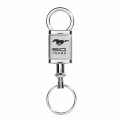 Ford Mustang 50 Years Anniversary Chrome Valet Key Chain 