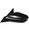 Ho1320341 Factory Style Driver Left Side Mirror Manual Folding Power Adjust Heated Glass Turn Signal For Honda Insight 19-20 