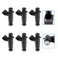 0280156131 Fuel Injectors 6 Piece Kit For Cadillac Cts Srx 2004 2008 Buick Lacrosse 2005 Rendezvous 2006 3 6l Petrol Engine 