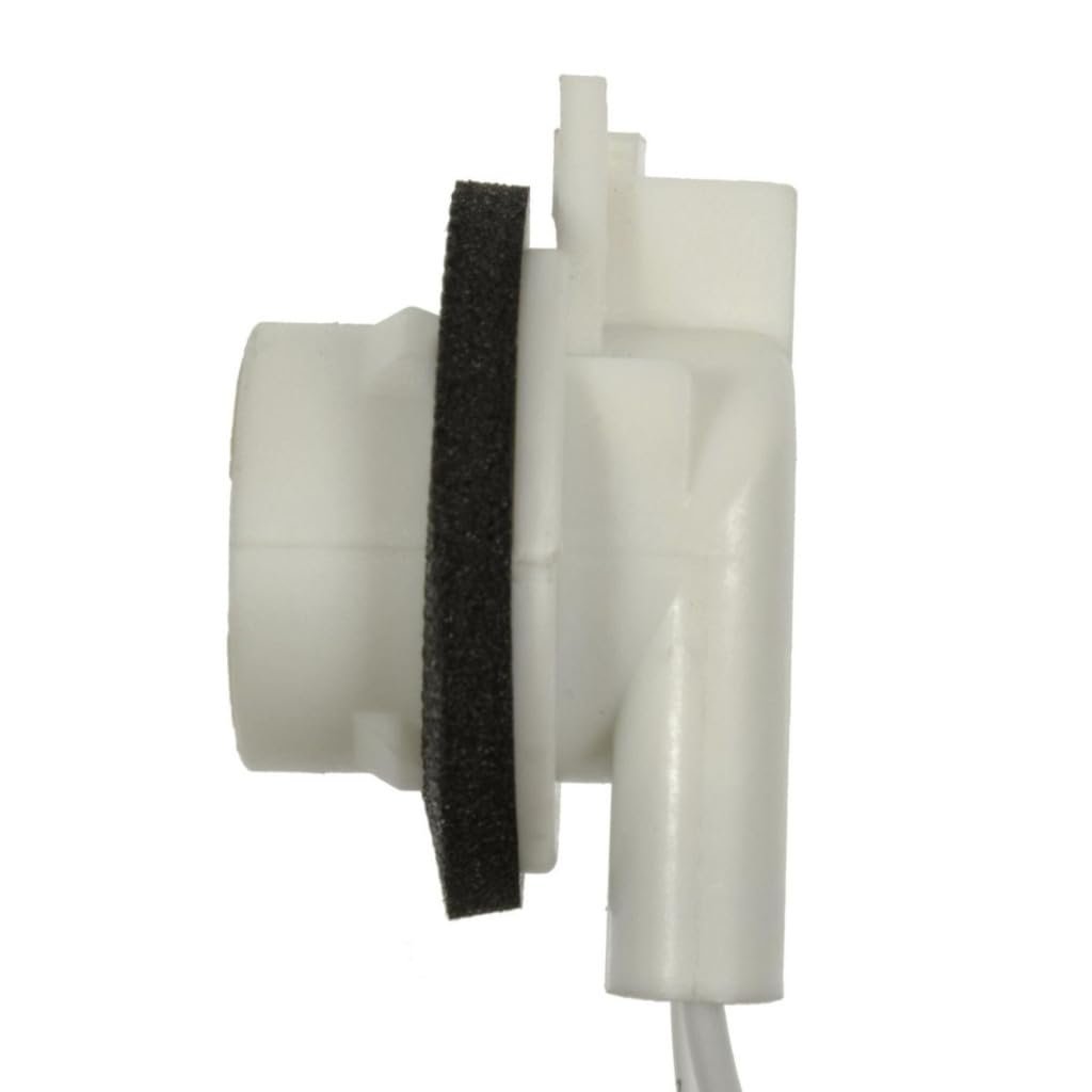 Electrical Socket For Chevy Silverado 2500 2004 Black Plastic Round Connector 90 Degrees Bend Angle Blade Terminal 1 Male