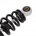 Motorcycle Rear Shock Absorber Suspension 300mm 3000lb Steel Alloy Waterproof Replacement For Jog 100 Black