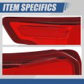 Fo2800275 Rear Led Drl Tail Lights Brake Lamps With Reverse Compatible Ford Explorer Police Interceptor Utility 2020-2022