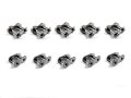 Lot Of 10 Chain Master Link Connector For 50cc 70cc 90cc 110cc 125cc Atv Quad Dirt Bike Taotao Sunl 428 Silver 