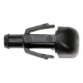 Windshield Washer Nozzle For Dodge Dakota 2012 Black Plastic Matte Finish Snap On Attachment 23 In Hose Port 0 49 Mounting Hole 