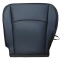 1pcs Black Artificial Leather Seat Cover Front Driver Side Bottom Replacement For 2013-2018 Ram 1500 2500 3500 Truck 