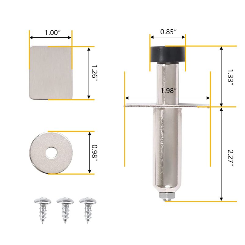 Two Door Shaved Handle Kit Popper Solenoid Street Rat Hot Rod Car Truck Withs Trunk Popper Keyless Entry System Central Locking