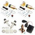 Two Door Shaved Handle Kit Popper Solenoid Street Rat Hot Rod Car Truck Withs Trunk Popper Keyless Entry System Central Locking 
