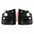 Hecasa Tail Lights W O Bulbs Compatible With 1994-2004 Chevrolet S10 1996-2000 Isuzu Hombre Gmc Sonoma Replace For Gm2800168