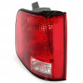 Hecasa Tail Lights W O Bulbs Compatible With 1994-2004 Chevrolet S10 1996-2000 Isuzu Hombre Gmc Sonoma Replace For Gm2800168