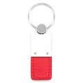 Au-tomotive Gold Leather Key Ring For Nissan Gt-r Red 