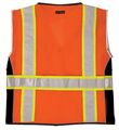Ml Kishigo 1514 Ultra-cool Polyester Black Series Heavy Duty Vest 2x-large Orange 