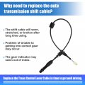 X Autohaux Automatic Transmission Gear Shifter Cable For Corvette C5 C6 2003 2004 2005 Auto Trans Control Lever Assembly Range
