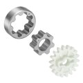 18t Oil Pump Driven Gear And Rotor Set For Honda Crf250r 2004-2009 Crf250x 2004-2017 O E M 15133-krn-670 15021-324-000 