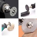 60pcs Rotary Cutting Wheels Tool Kit Resin Cut Off Disc Mini Hss Saw Blades Cutter Diamond With Mandrels For Wood Glass Plastic