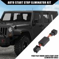 Hihaha Auto Start Stop Canceller Kit For Jeep Wrangler Jl Jlu 2018-2023 Gladiator Automatic Engine System Delete 1 Set