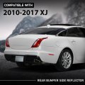 Rear Right Bumper Trim Side Red Reflector For Jaguar Xj 2010-2017 1 Pcs