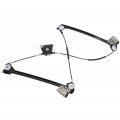 Ocpty Front Driver And Passenger Side Power Window Regulator W Motor Compatible With 2006-2011 For Hyundai Accent Set Of 2