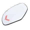 Best In Auto Driver Ds Left Lh Red Light Led Turn Signal Heated Mirror Side Glass Truck For Suv 
