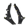 Front Bumper Mount Support Bracket For Jaguar Xf Xfr 2012 2015 Fits S Replaces C2z16532 C2z16531 Black Polypropylene 2 Piece 