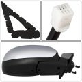 To1321228 Oe Style Powered Passenger Right Side View Door Mirror Compatible With Toyota Tundra Crew Cab 04-06