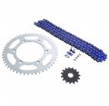 Fits Yamaha 00-02 Yz426f 03-14 Wr450f Blue O Ring Chain Sprocket Silver 15 50 114l