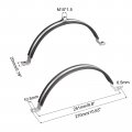 Uxcell 200mm Rigid Pipe Strap Clamps Carbon Steel Bracket Tube Clip M10 Nut Size For Water 2 Pcs