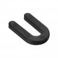 Uxcell Plastic Shims Horseshoe U Spacers For 1 4 Inch Construction Tile Leveling Black 200pcs