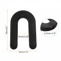 Uxcell Plastic Shims Horseshoe U Spacers For 1 4 Inch Construction Tile Leveling Black 200pcs
