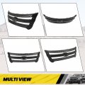 Front Grille Inserts For 2011-2015 Ford Explorer Overlay Trim Covers Abs Plastic Painted Black