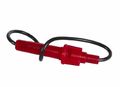 Jtt Products 2468f In-line Glass Fuseholder With 6 5 10 Awg Black Wire 30 Amp Agc Fuse And Two 12-10 Vinyl Insulated Butt 
