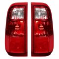Hecasa Tail Light Assembly Compatible With 2008-2016 Ford F250 F350 F450 F550 Super Duty Replacement For 7c3z13405a 7c3z13404a